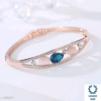 Fancy Standard Copper Bracelet - Free Size, Copper, Charm Bracellet, 2 Pieces of 1 Pack